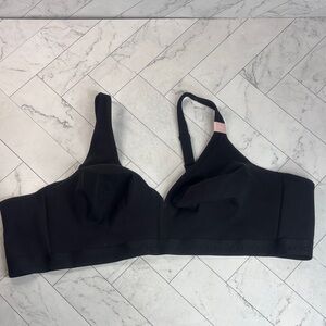 NWT Cacique Lane Bryant Womans Bra Black Unlined Full Coverage NO WIRE 52B
